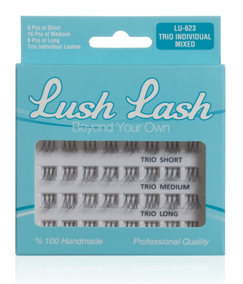 Lush Lash Trio Tekli Kısa-Orta-Uzun Takma Kirpik - LU-623