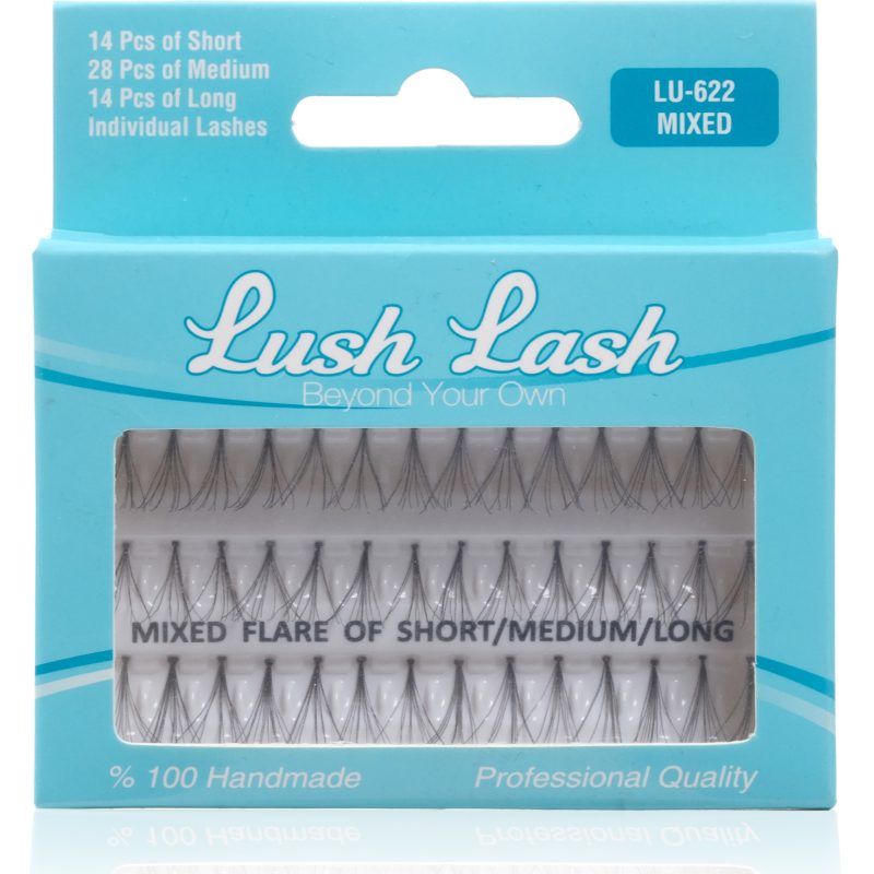 Lush Lash Tekli Takma Kirpik Karışık (KISA-ORTA-UZUN) - LU-622