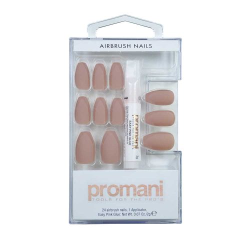 Matte Takma Tırnak Kiti Bej PR-5017