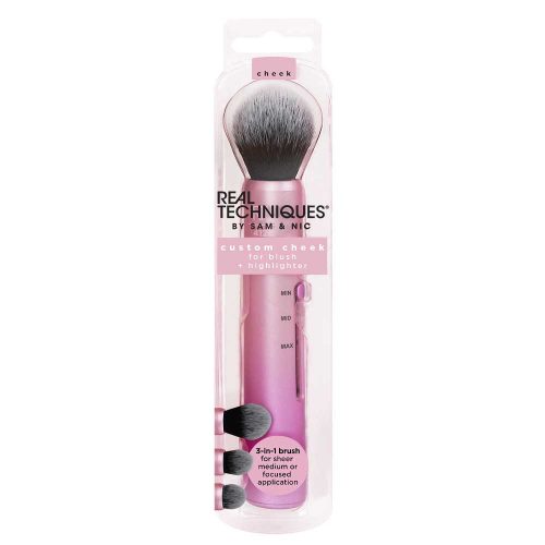 Adjustable Custom Cheek Blush and Highlighter Brush RT-1898