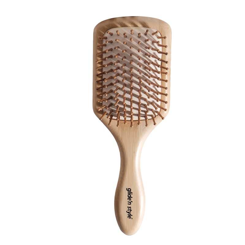 Glide'n Style Bamboo Eco Paddle Fırçası GS-248 - Görsel 2