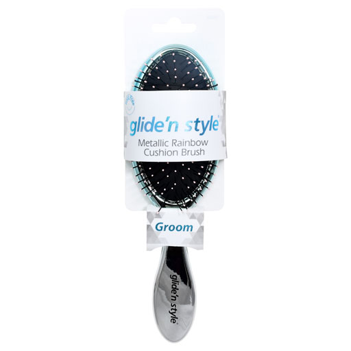 Glide'n Style Metalik Gökkuşağı Açma Tarama Fırçası GS-246