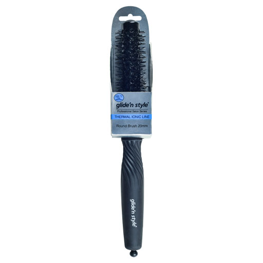 GLIDE'N STYLE Pro Termal Fön Fırçası 20mm GS-255