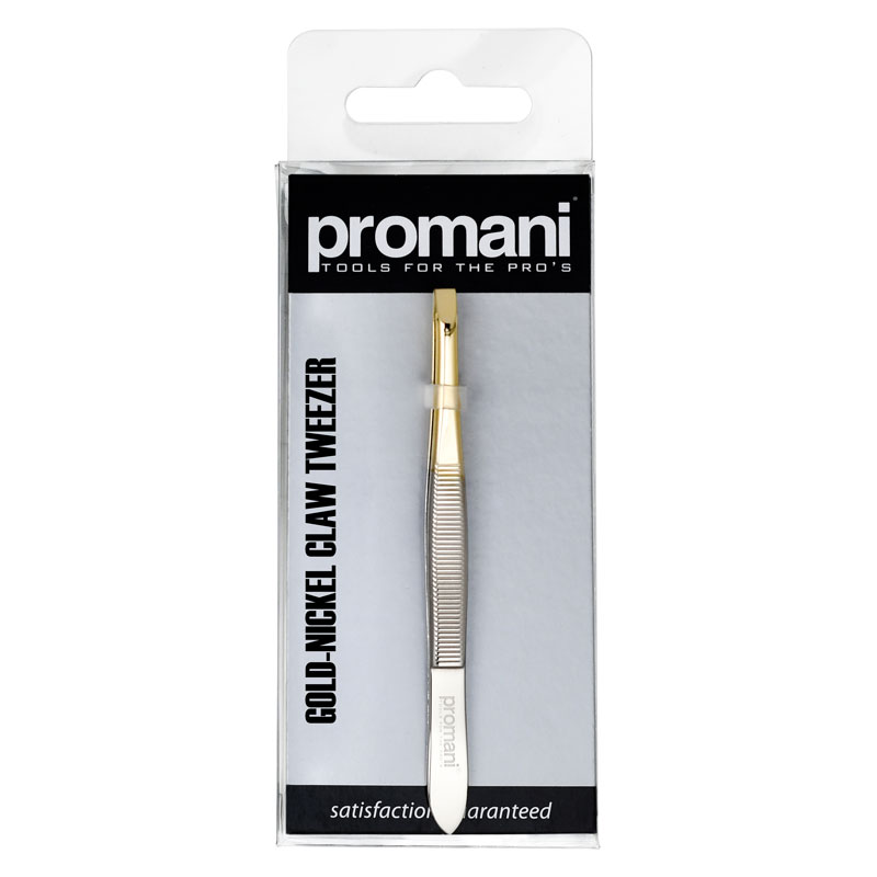Promani Yarı Altın/Nikel Düz Uçlu Cımbız PR-918