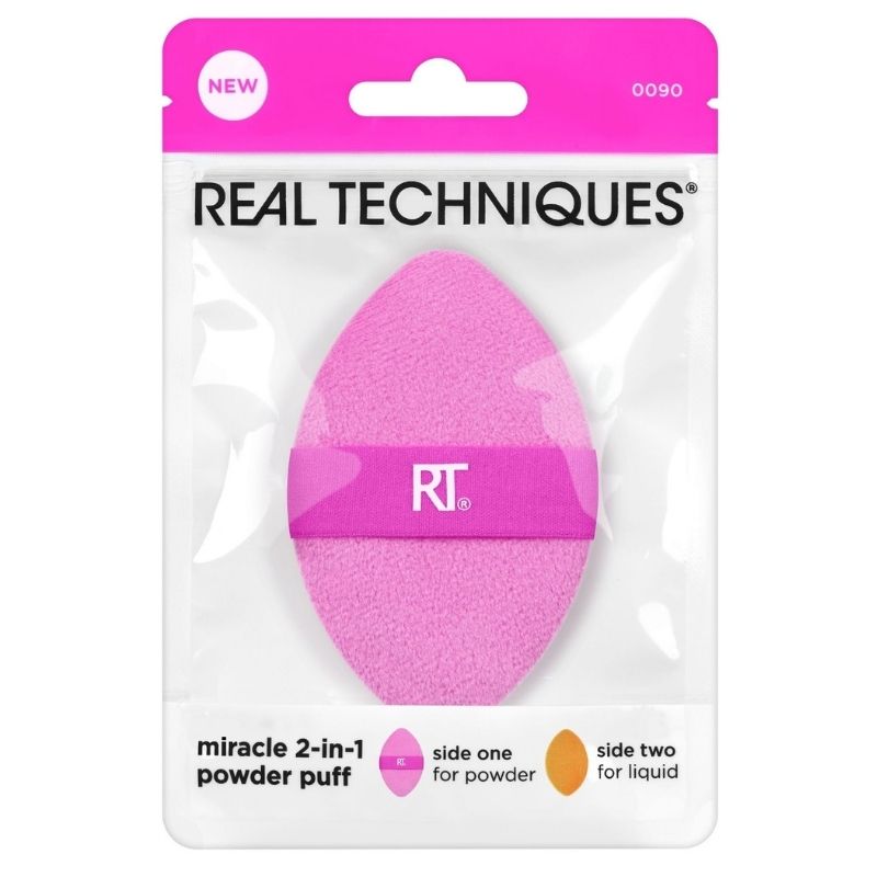 Real Techniques Mucize Çift Yüzeyli Makyaj Pufu RT-0090